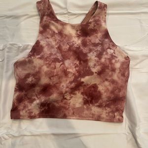 Tie dye athleta top